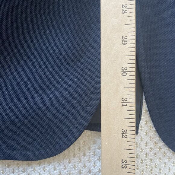 Chaps Ralph Lauren Sport Coat Mens 45 Blue Suit Blazer Jacket Gold Button USA - Picture 9 of 15